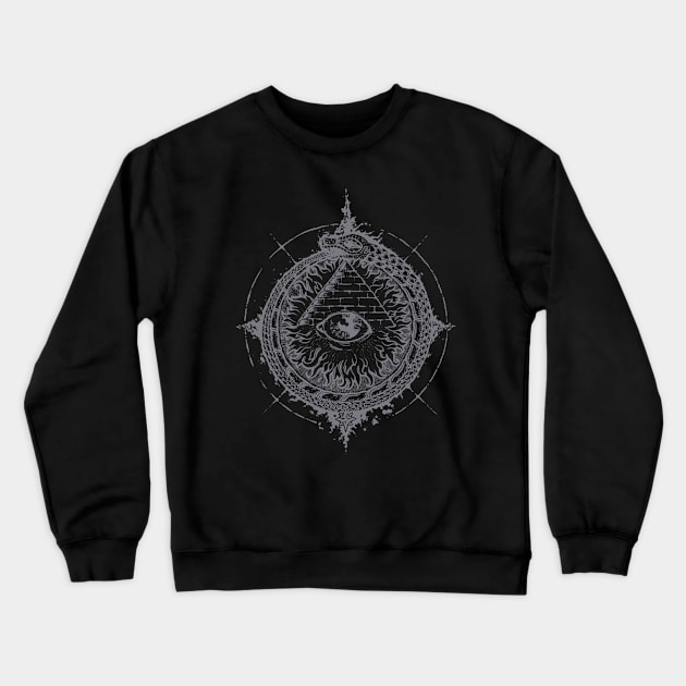 The eye Crewneck Sweatshirt by Goat Lord